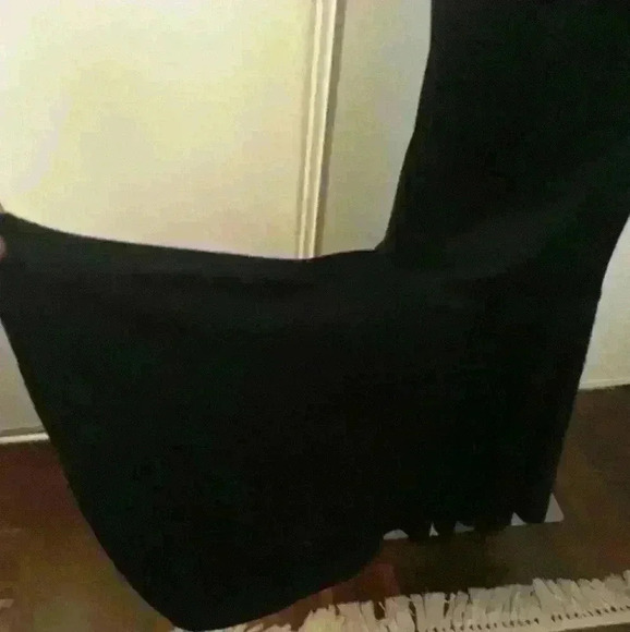 Vintage black maxi dress size 5 - Picture 5 of 6